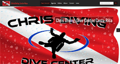 Desktop Screenshot of chrisdiving.com